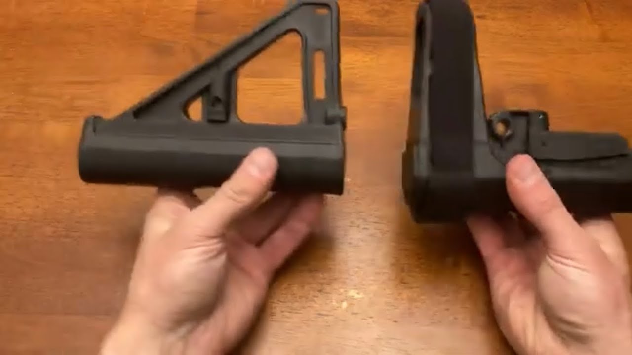 Magpul BTR vs SBA3 brace