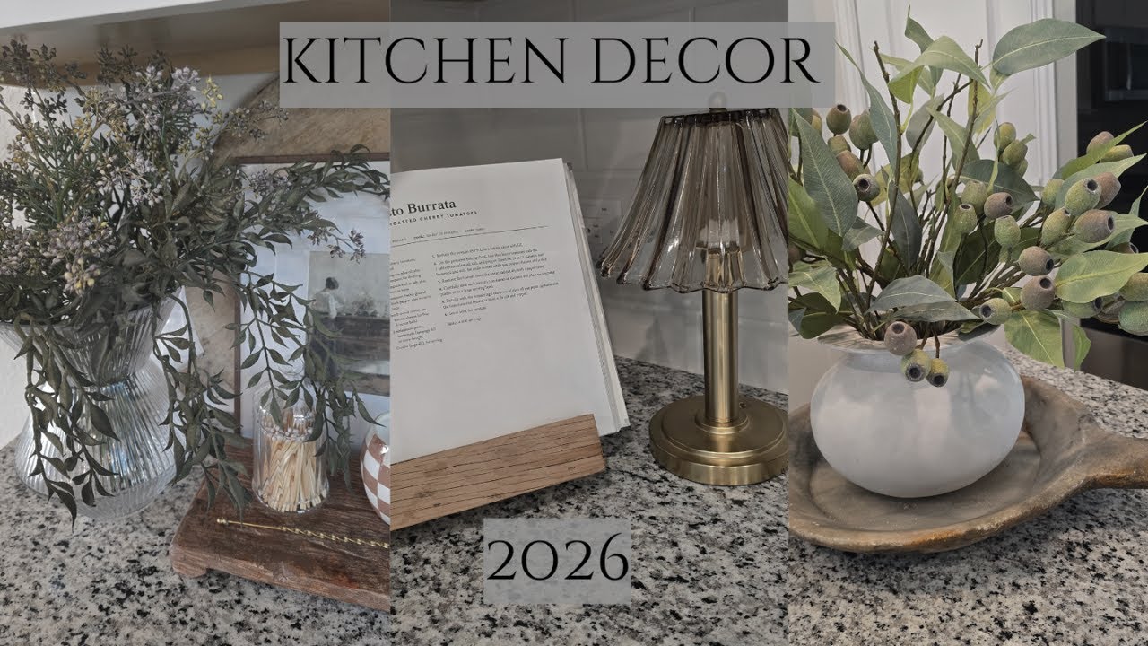 ✨ Winter Kitchen Decor | Cozy & Simple Seasonal Styling ✨