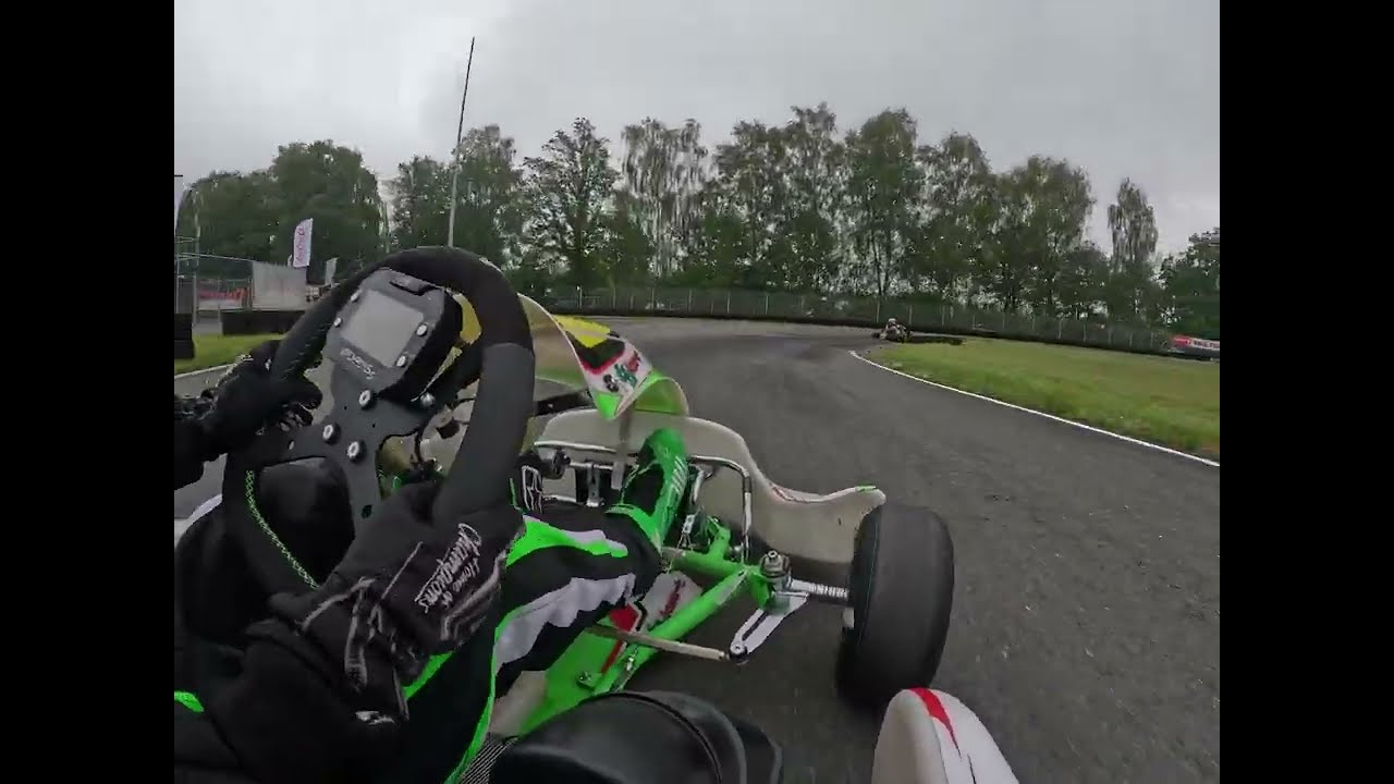 Karting Onboard at Circuit De Landsard Qualifying - TB Kart team NK2T Rotax MicroMax