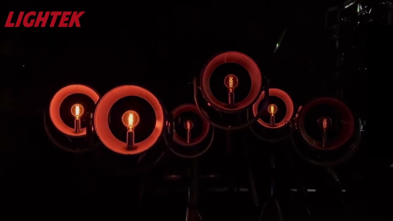 פנס רטרו נורת טונגסטן 40W עם שליטה DMX