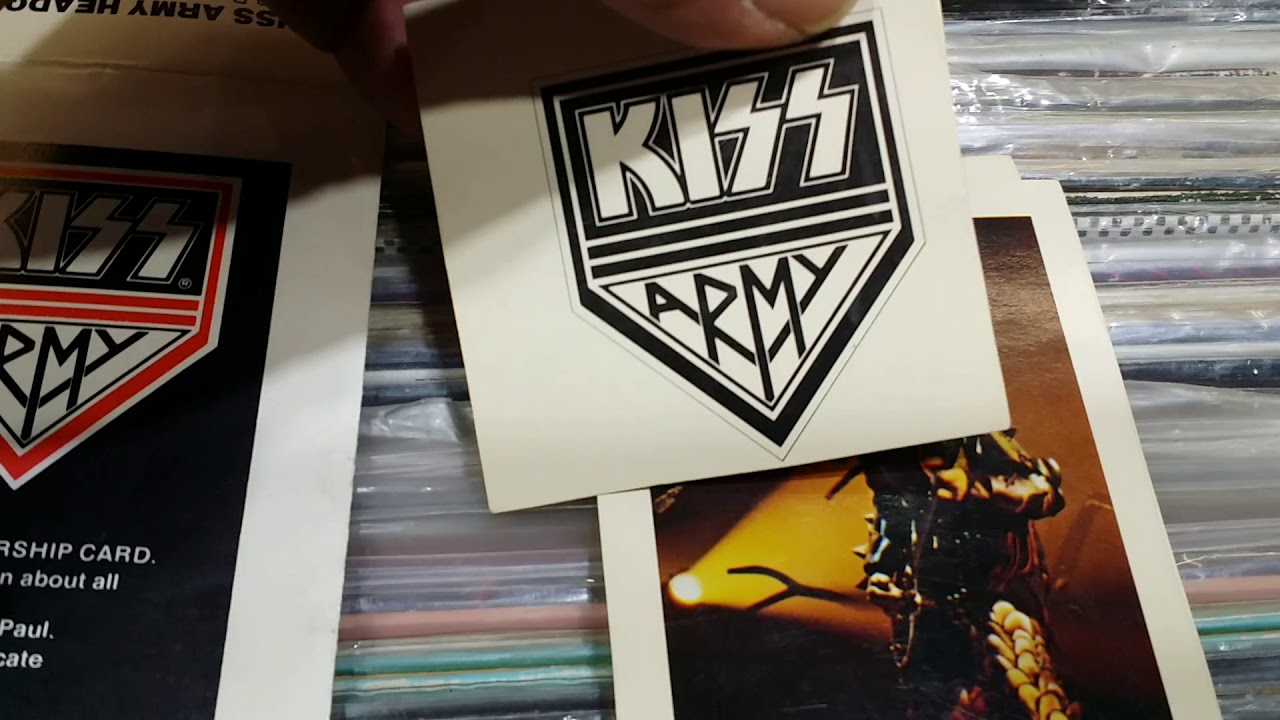 1978 Kiss Army membership collection