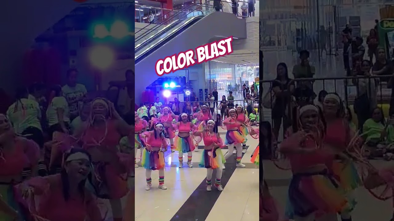 fun and colorful dance performance with the talisay Plaza group