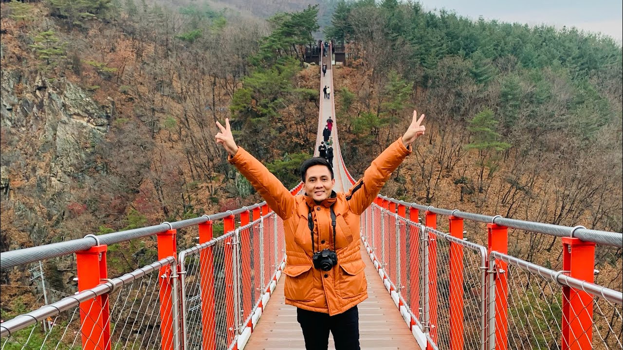 Gamaksan suspension bridge South Korea