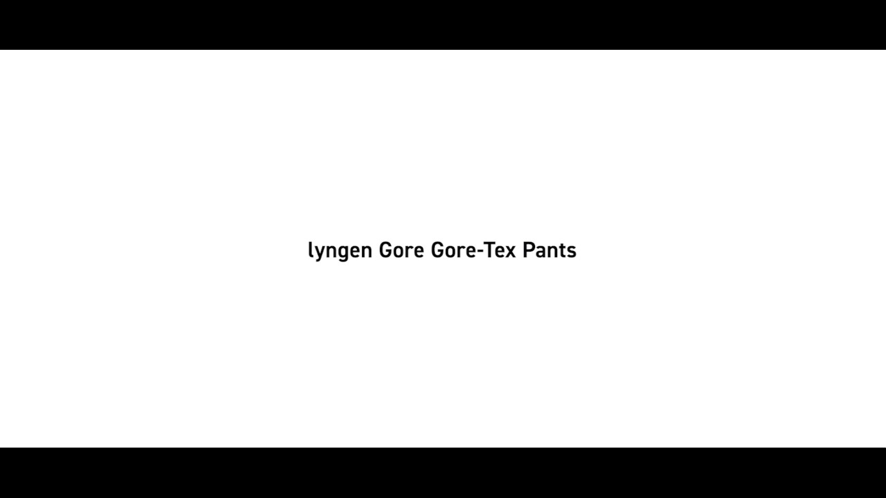 lyngen Gore-Tex Pants