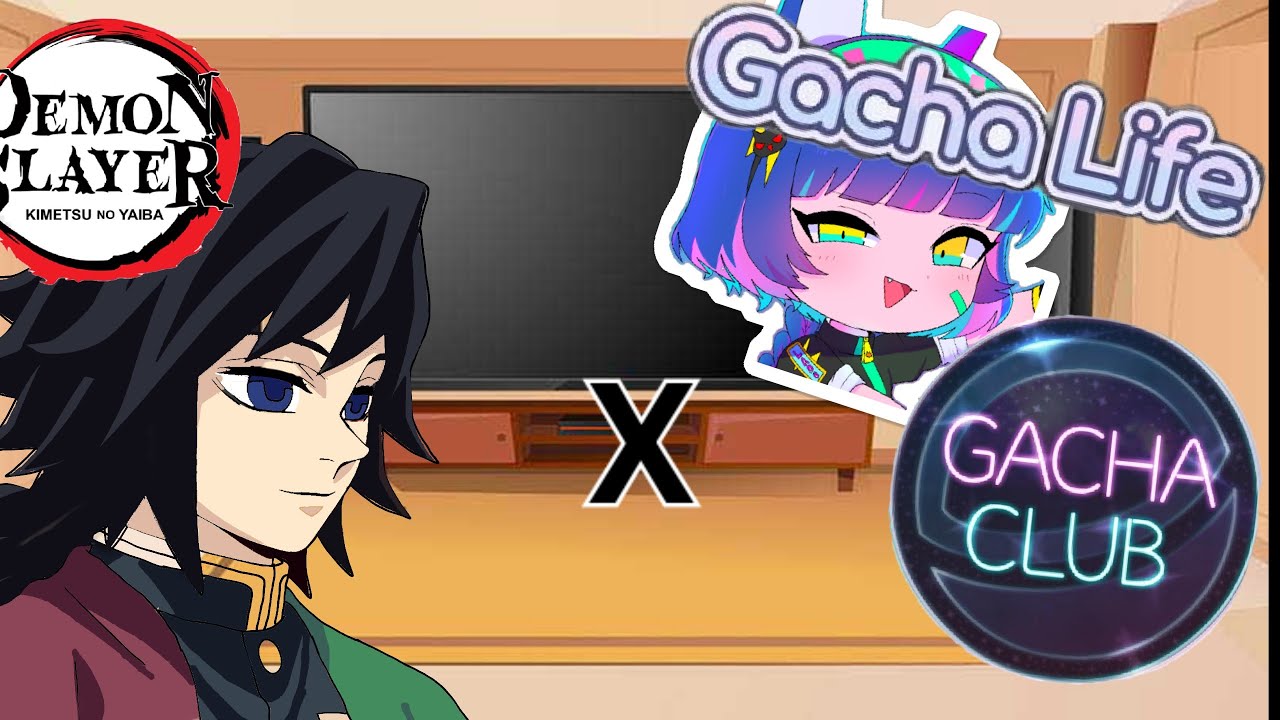 Hashira react to giyuu as random gacha tiktoks||Fallen angel ||•Animefan•