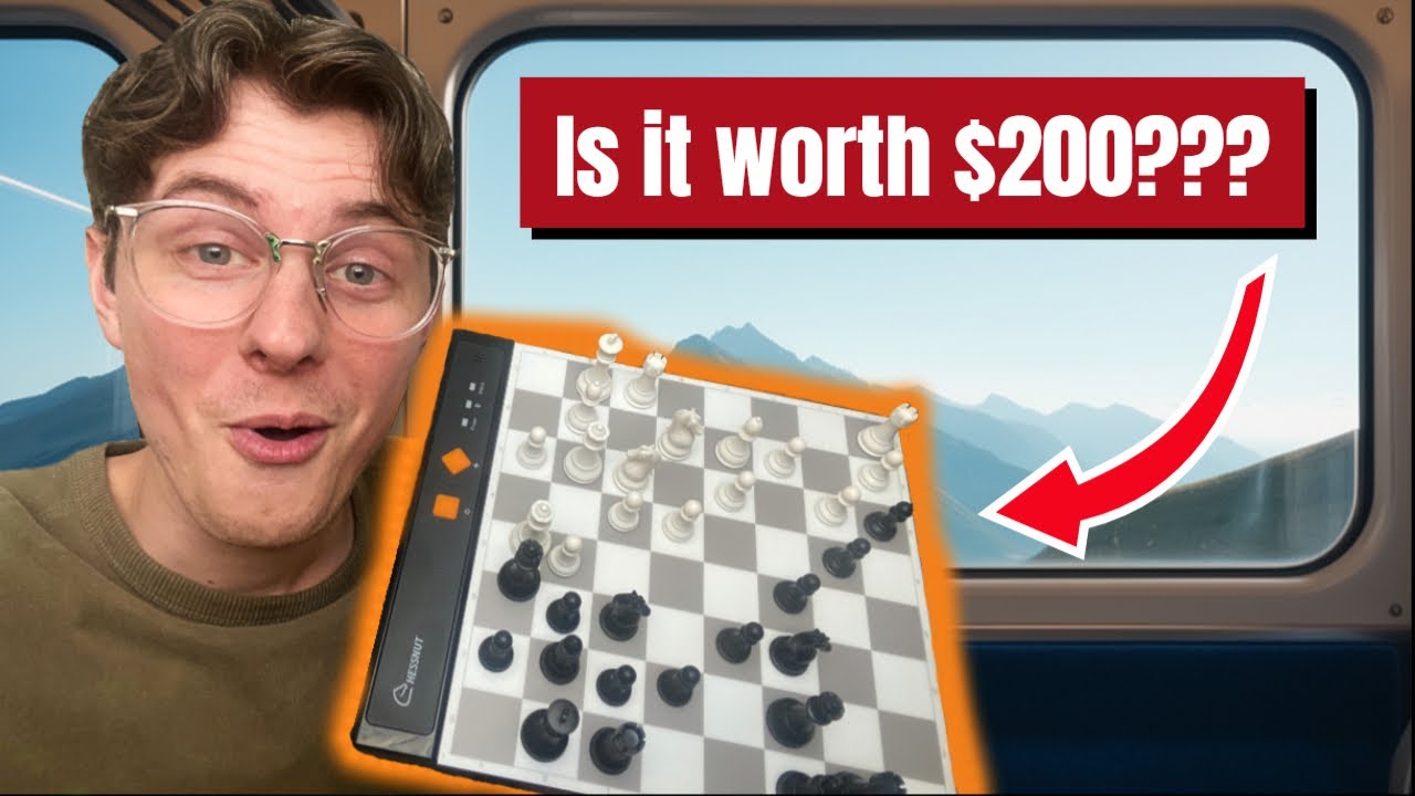 ЛУЧШАЯ дорожная шахматная доска ВСЕХ ВРЕМЕН? | ChessNut Go: Электронная дорожная шахматная доска ...