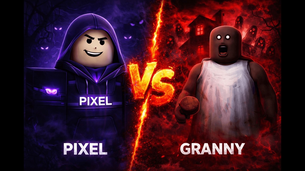 Escaping Granny Parkour 😨 /@Roblox /Fatalpixel