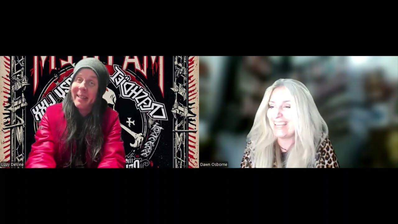 Lizzy DeVine of The Cruel Intentions on the Mayhem Festival UK with Dawn Osborne of TotalRock