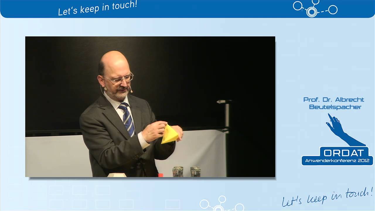 Prof. Dr. Albrecht Beutelspacher - Mathematische Experimente (Teil 2)