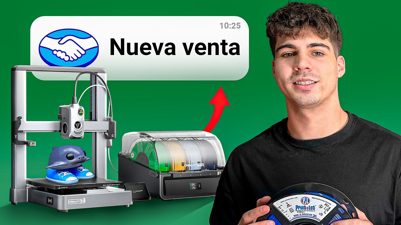 EMPEZAR tu NEGOCIO DE IMPRESIÓN 3D en 2026 (SIN HUMO)