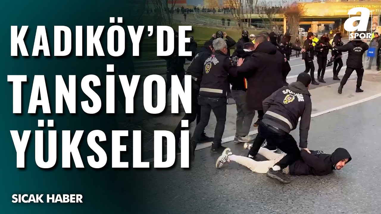 Kadıköy'de Fenerbahçe-Göztepe Maçı Öncesi Tansiyon Yükseldi / A Spor / Takım Oyunu / 26.01.2025