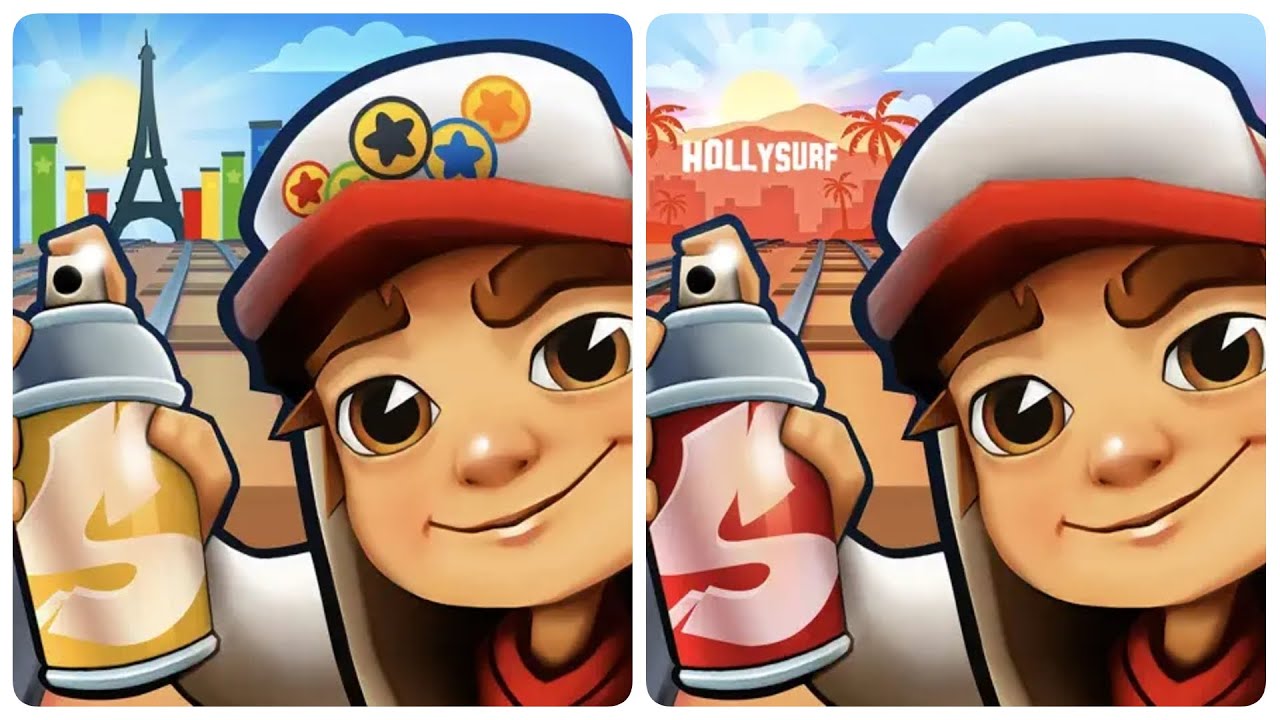 Subway Surfers Paris 2024 vs Hollywood 2026 | Taina Judoka Outfit vs Holly Blobbuster Outfit