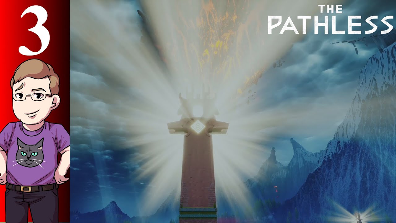 Let's Play The Pathless (Blind, PS5 Gameplay) Part 3 - Bringing Light Back to the Obelisks!