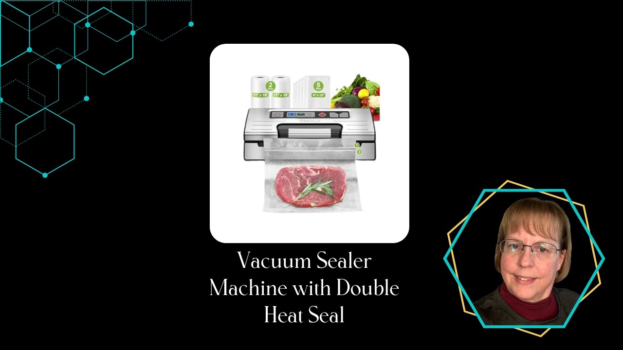 Vacuum Sealer Machine with Double Heat Seal