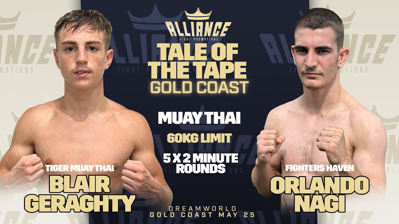 Alliance #2 - May 2024 - Blair Geraghty vs Orlando Nagi