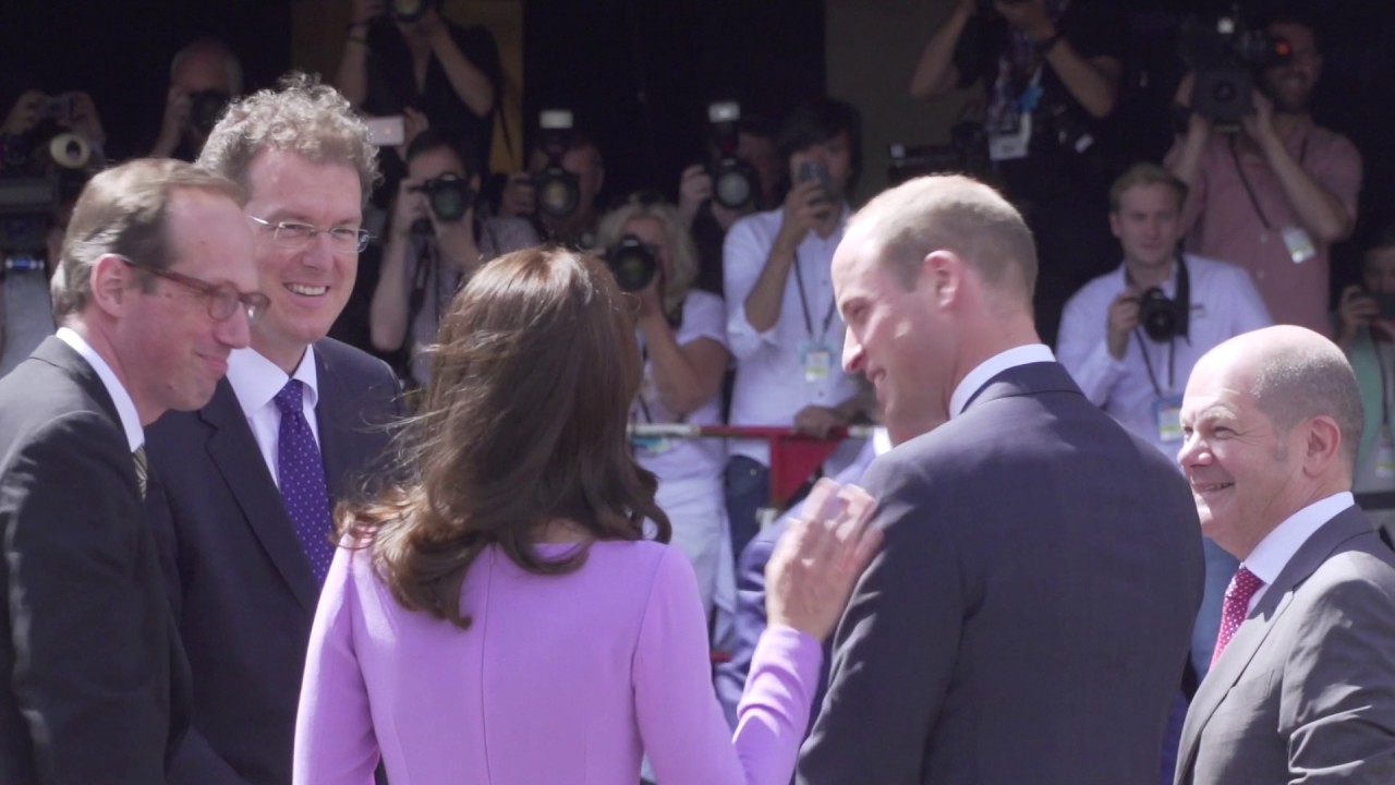 Prinz William und Kate in Hamburg