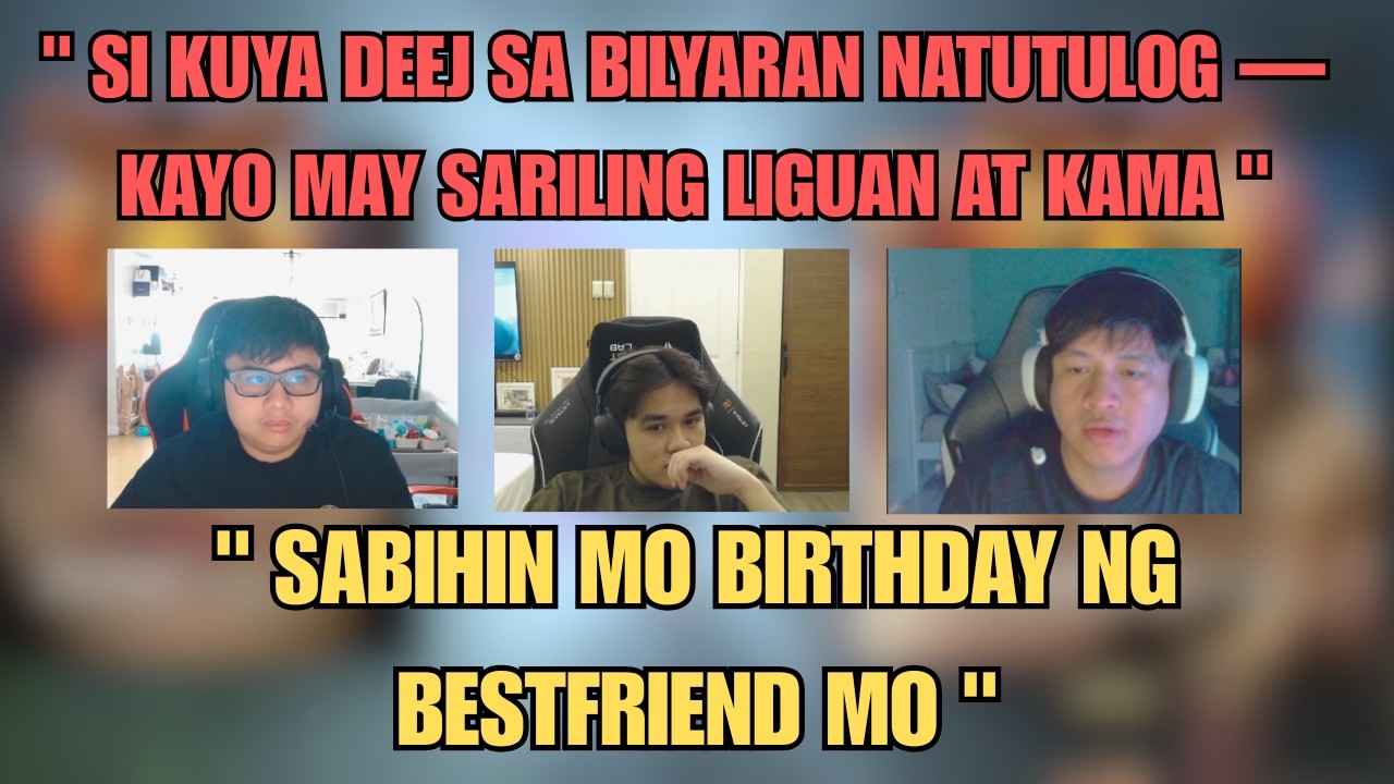PLANO SA BIRTHDAY NI SEBBY + RANDOM KWENTUHAN