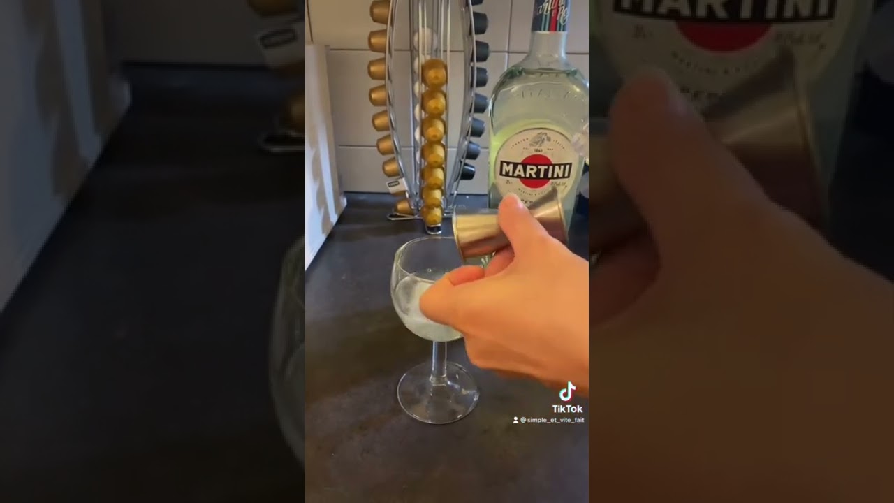 Coctail Martini Recette