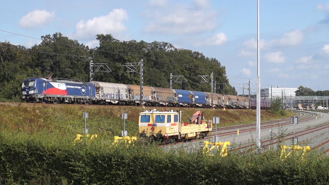 CDC 383 001 met omgeleide staaltrein in Zwolle!