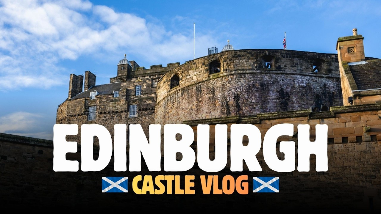 Edinburgh Castle Walking Tour (4K) | 24 Minutes Inside Scotland’s Most Famous Castle