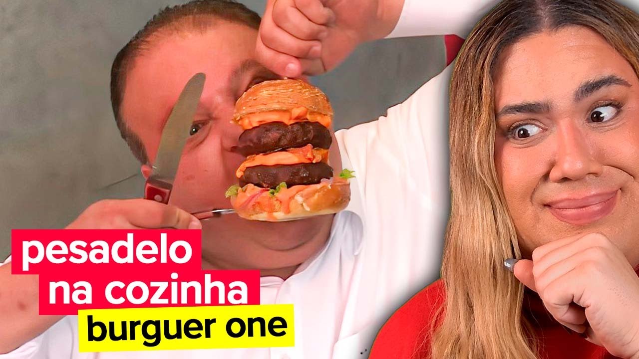 GOSTARIAS DE UM HAMBURGUER SABOR CARV&Atilde;O? - React Pesadelo na Cozinha