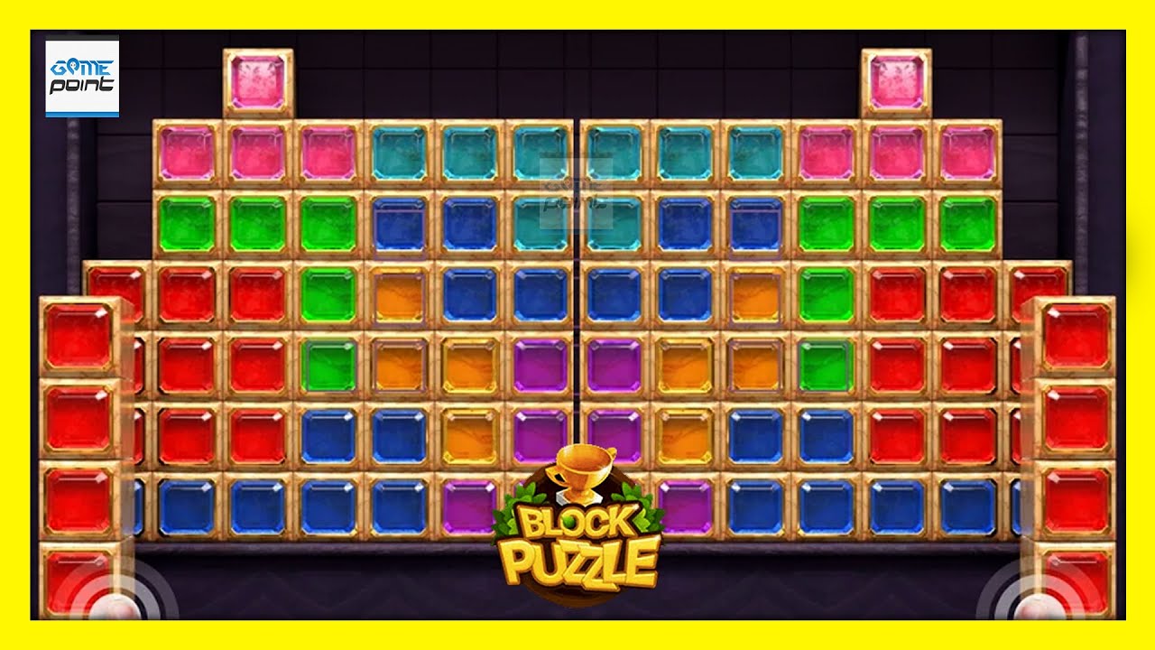Block Puzzle Jewel 2021 Gameplay #3 | Drop Blocks Puzzle Game @GamePointPK