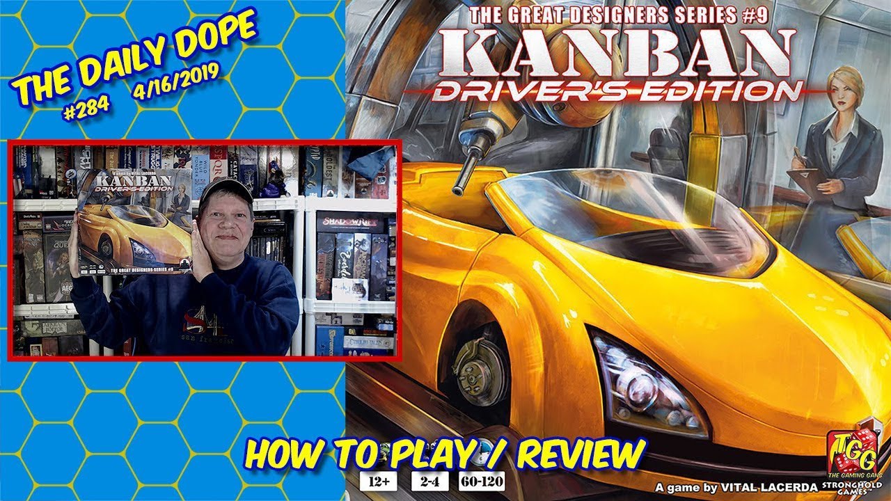 Kanban: Driver's Edition - How to Play and Review on The Daily Dope #284
