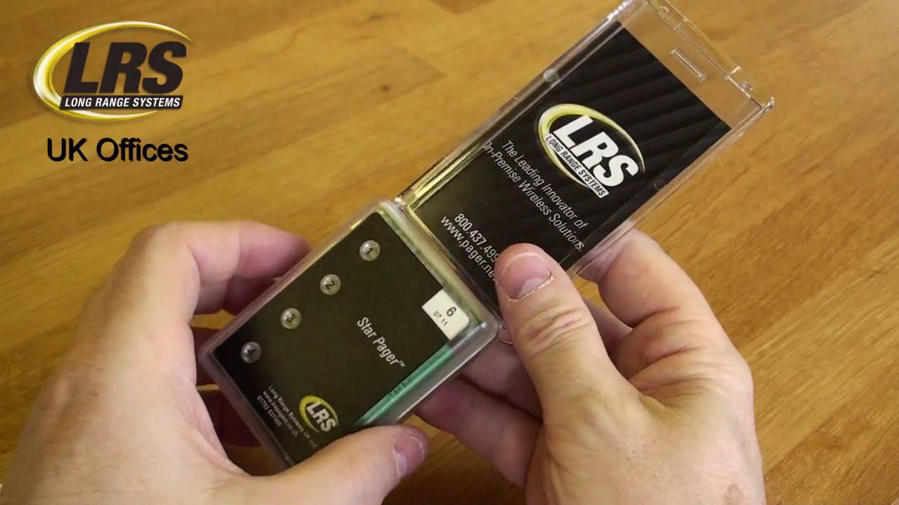 Review: Adverteaser Guest Pager | LRS Long Range Systems UK