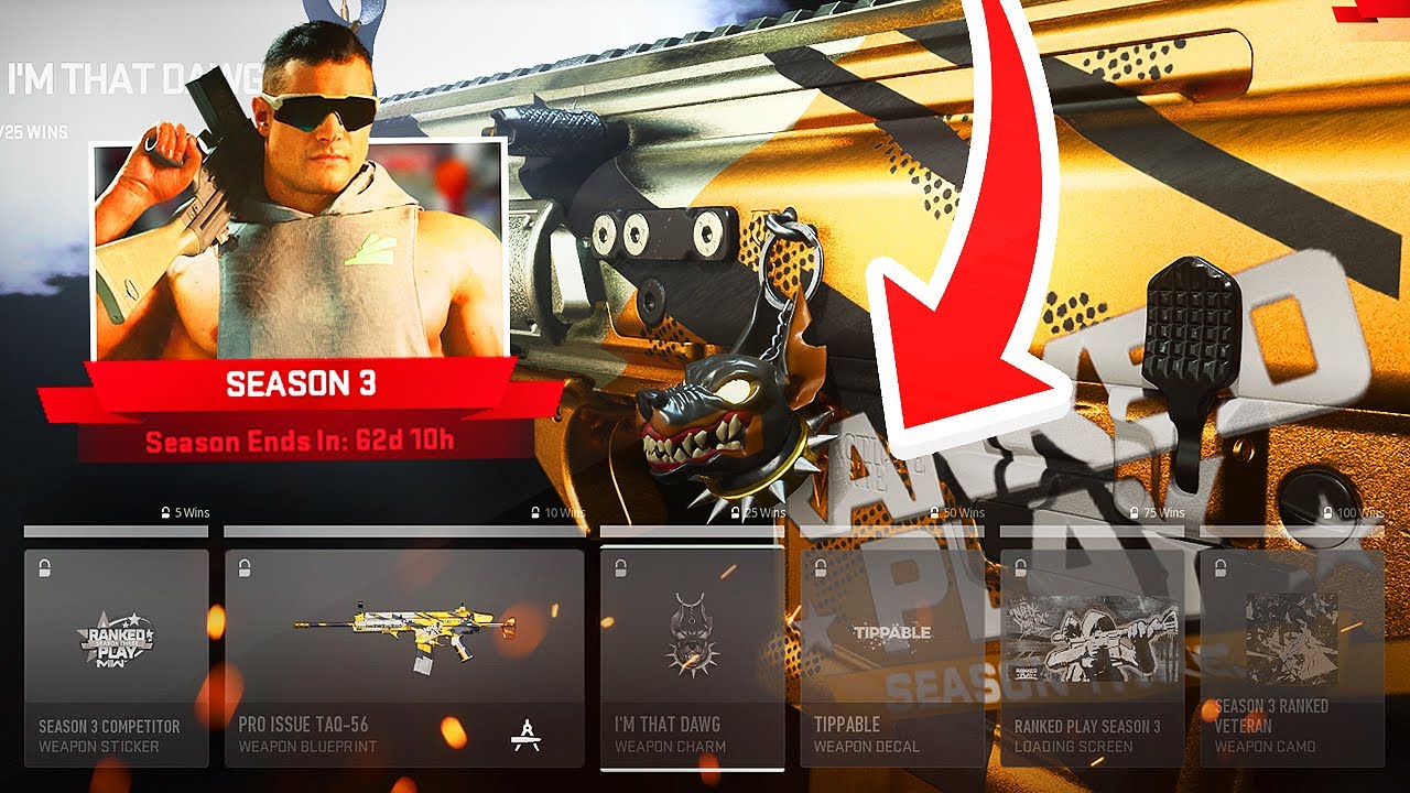 The NEW Season 3 Ranked Play Rewards! (MW2 Season 3 Ranked Play Free Rewards)