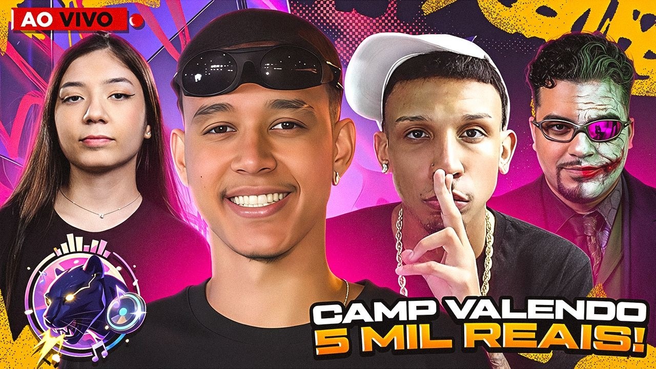 🔴 CAMP DA GARENA AO VIVO 🤷🏽‍♂️😬 CODIGUINNN DE CARNAVAL!!! 🤷🏽‍♂️😜 @dreyodiferenciadooo  #240k 😍