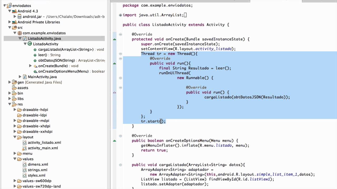 Conectarse a un servidor Apache + php + mysql con Android