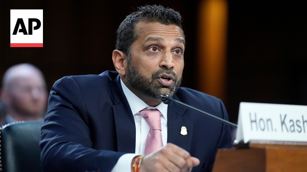 Kash Patel faces off with Democrats over the handling of the Epstein files