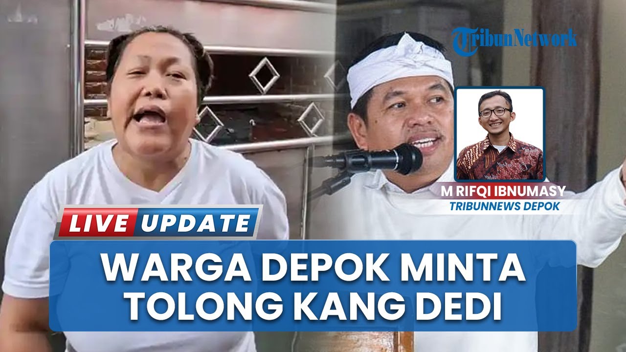 Warga Depok Minta Tolong Kang Dedi Mulyadi, Curhat Banjir Sudah Tiga Hari Tak Kunjung Surut