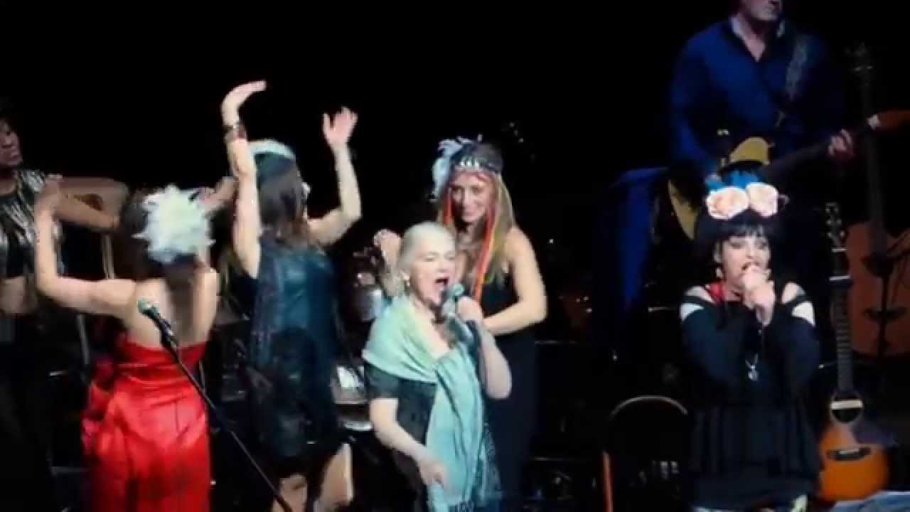 Eva Maria Nina Cosma Shiva Hagen Birthday Brecht-zur-Klampfe concert Berliner Ensemble 10 19 15