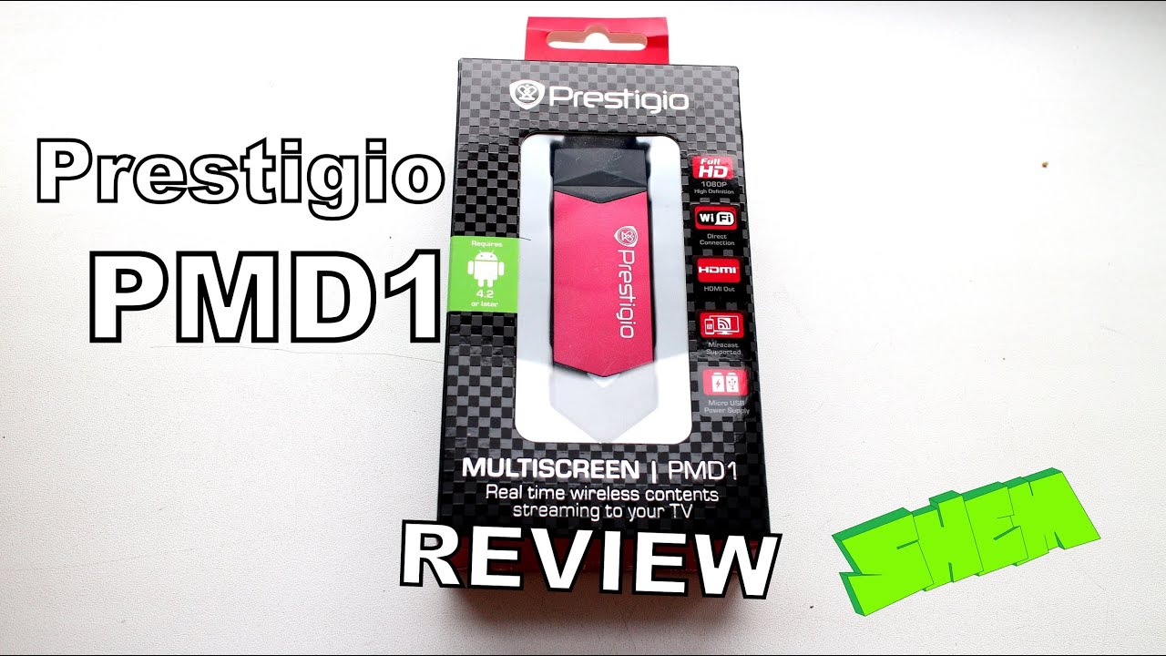 Prestigio Multiscreen PMD1 - review (wireless streaming dongle)