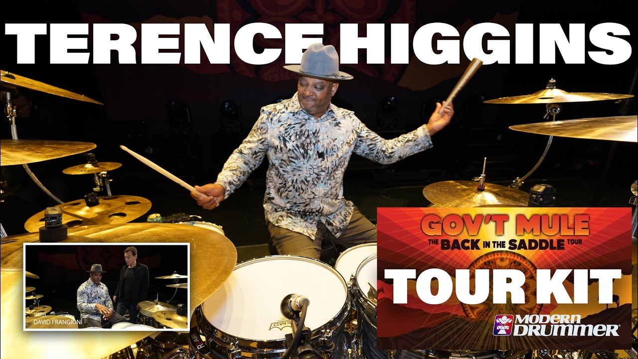 Terence Higgins - Gov't Mule - Tour Kit Rundown