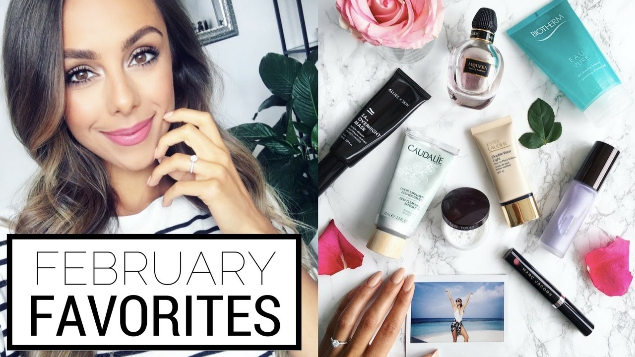 FEBRUARY FAVORITES ♡ (My Engagement, Lash Lift, Makeup, Skincare) | Annie Jaffrey