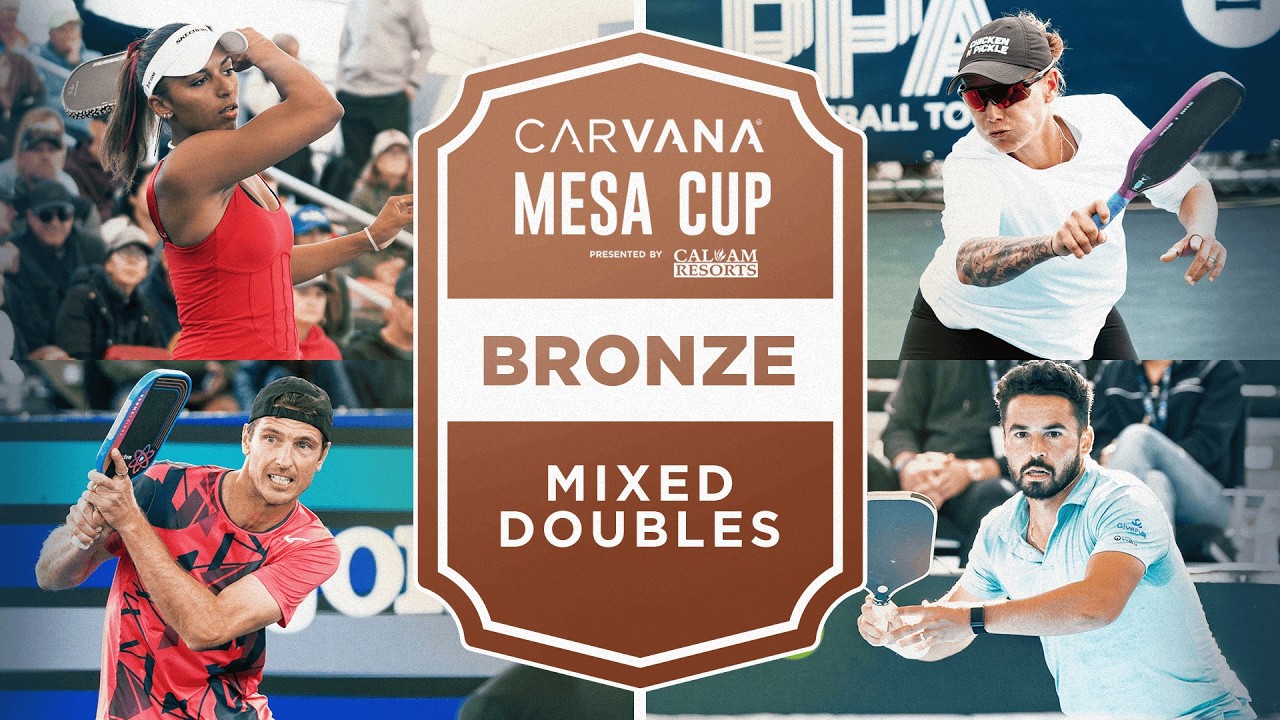 Black/Daescu vs Pisnik/Khlif at the The Carvana Mesa Cup