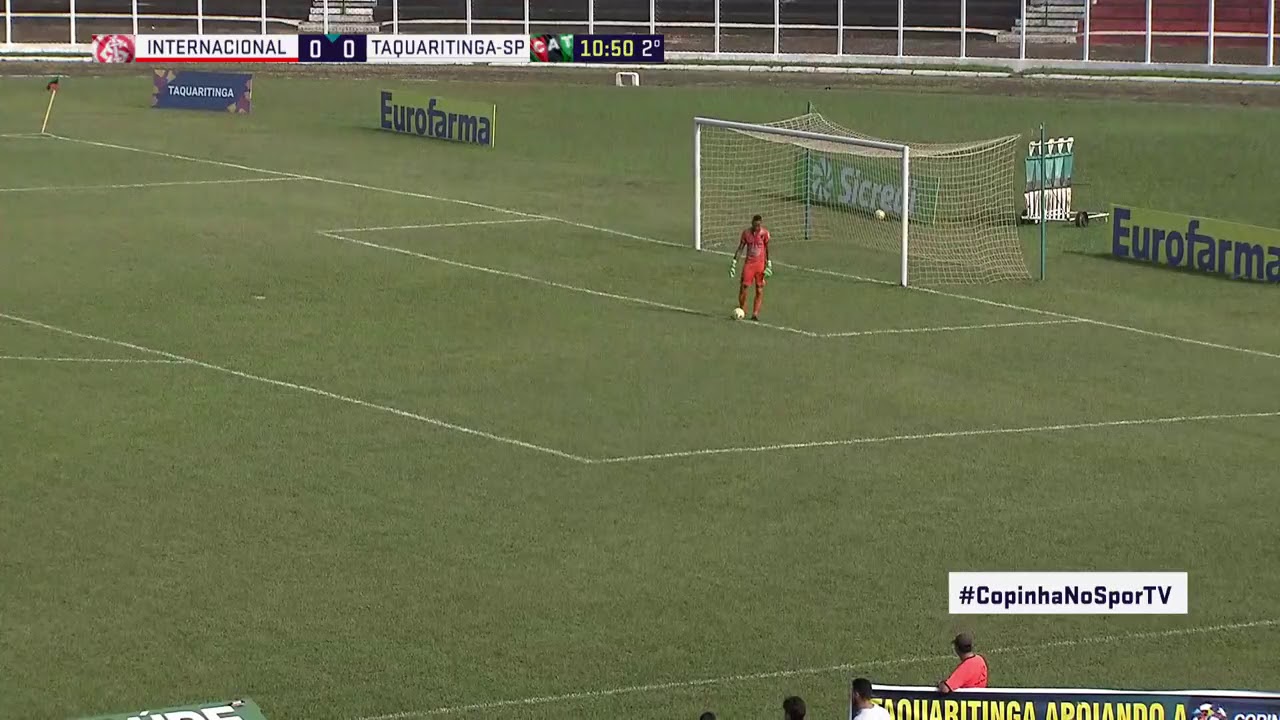 Internacional 0 x 0 Taquaritinga na Copinha - Melhores Momentos