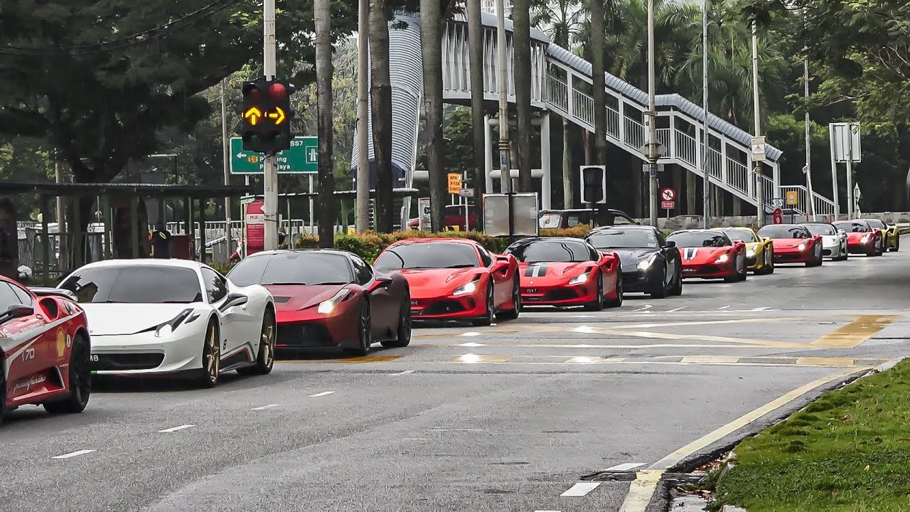 BIGGEST FERRARI OWNER CLUB MALAYSIA CNY GATHERING 2023