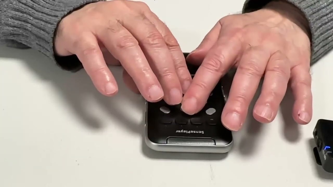 Lecteur Daisy : SensePlayer Pour Personnes Aveugles