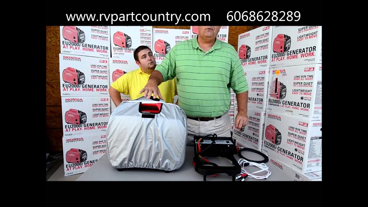 Honda EU2000i Heavy Duty Silver Cover 08P58-Z07-100S at RV Parts Country