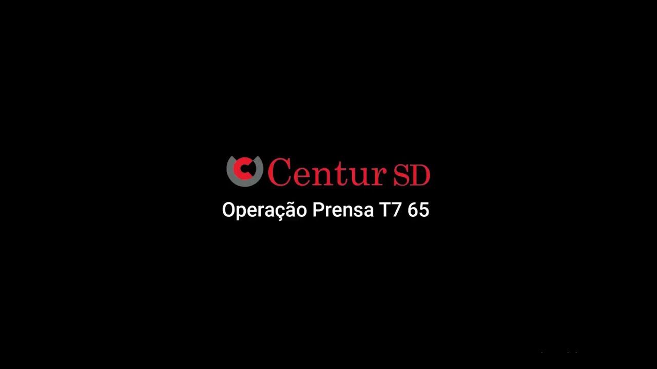 Operação Prensa Torre T765 Centur SD