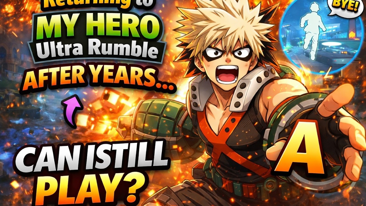 Returning to My Hero Ultra Rumble After Years... Can I Still Play? A with Bakugo!