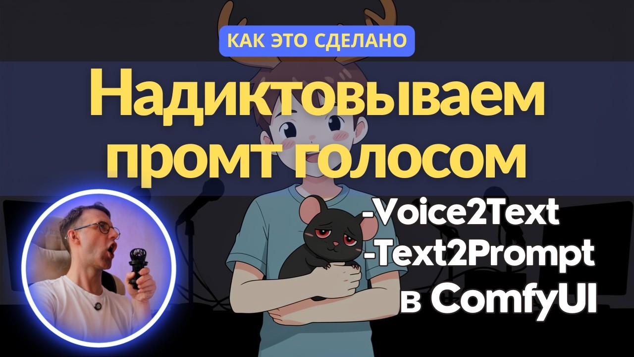 Как это сделано? Пишем промты для ComfyUI голосом с помощью LLM-моделей. На примере LTX 2.3