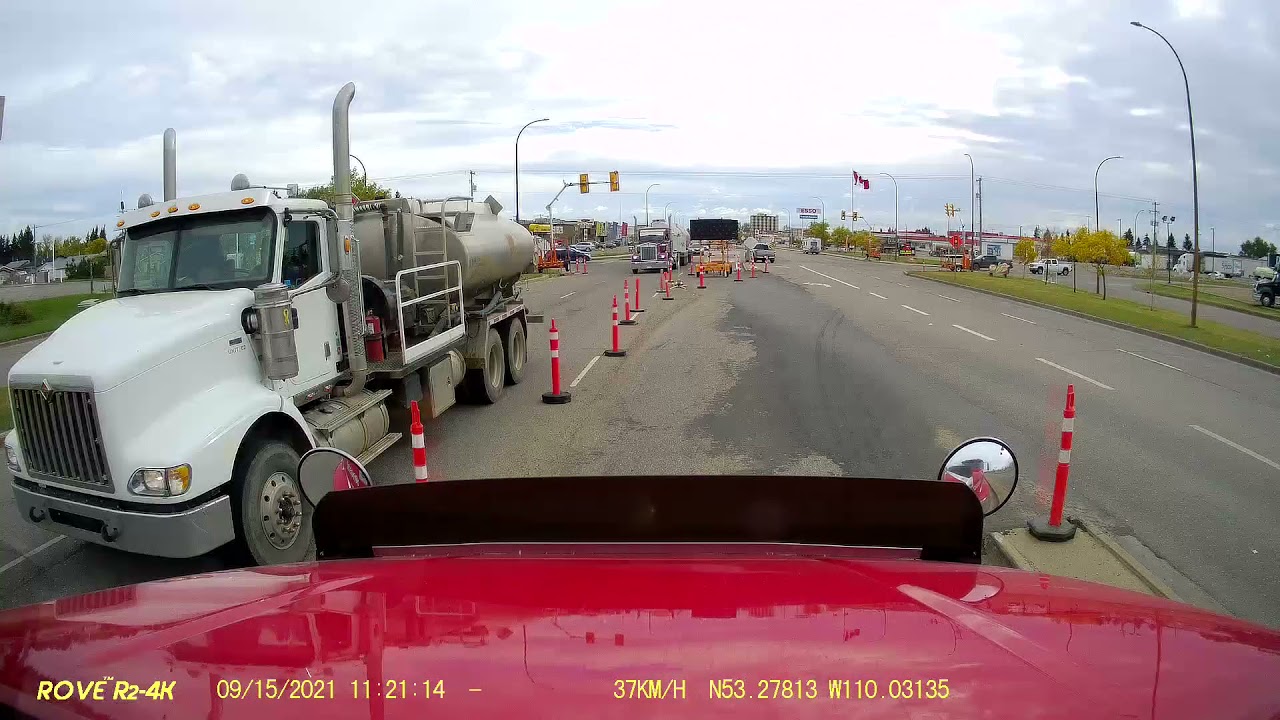 Lloydminster sk Canada time lapse drive HWY 16 E