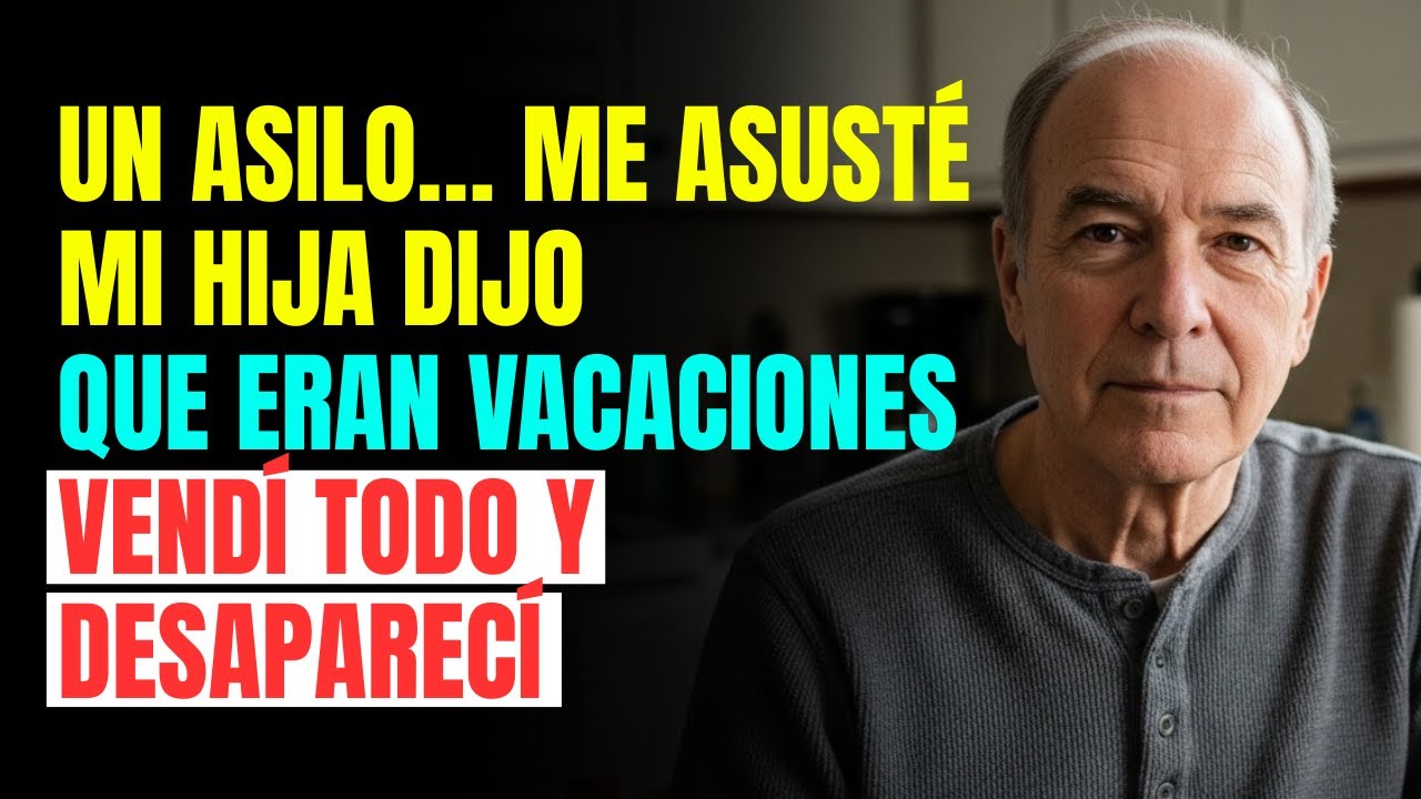 Un ASILO… me ASUSTÉ. Mi HIJA dijo que eran VACACIONES. Vendí TODO y DESAPARECÍ.
