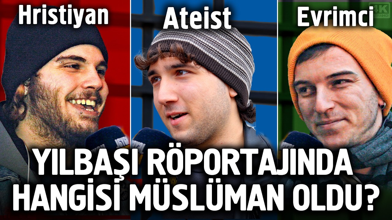Yılbaşı Röportajında Hangisi Müslüman Oldu? - Kadıköy Sokak Röportajı