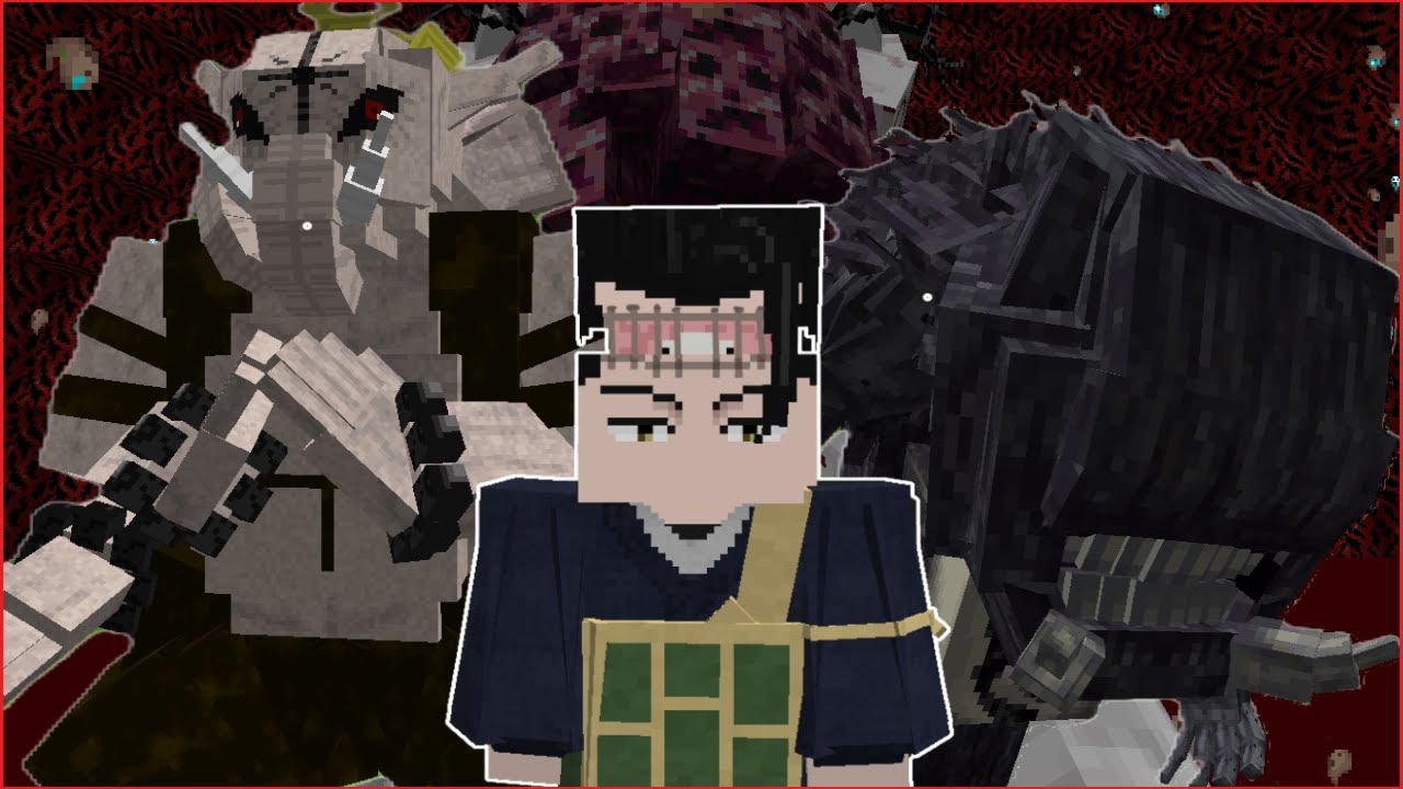 Surviving Jujutsu Kaisen as Kenjaku. (Minecraft)