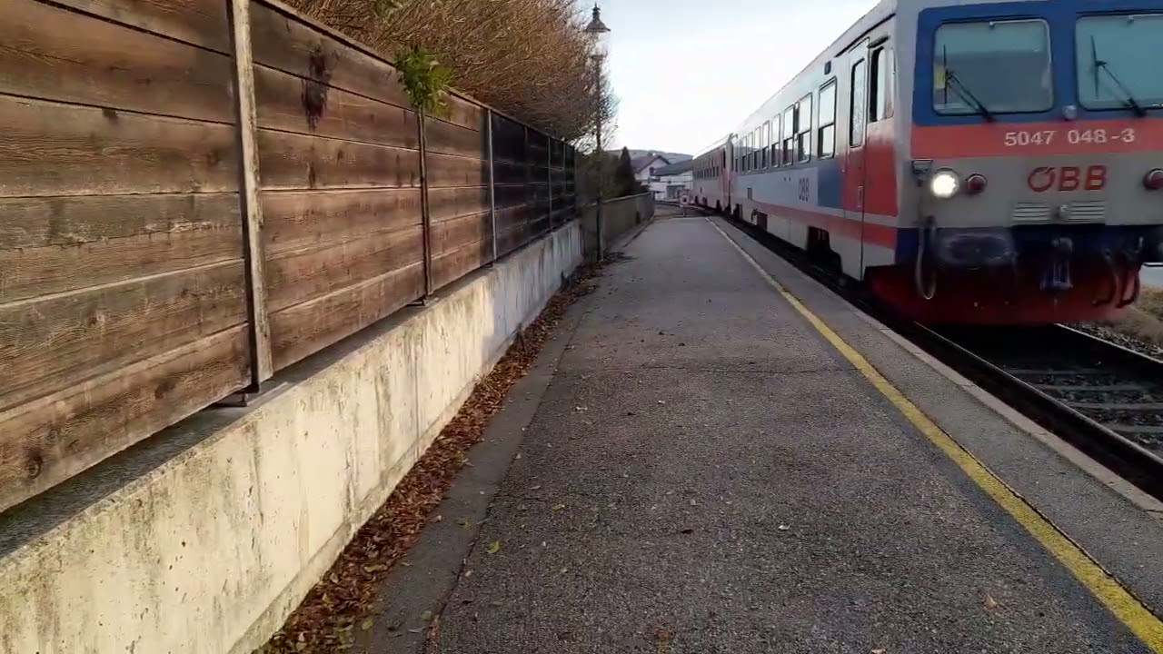Haltestelle Petzenkirchen um kurz vor 07:50 am 12.02.2026